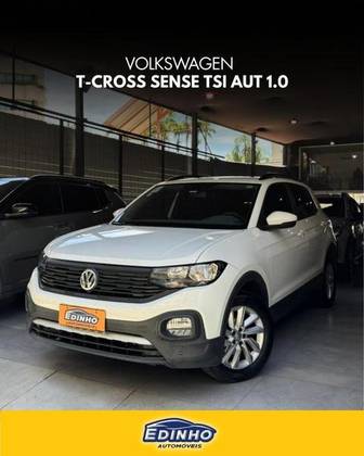 VOLKSWAGEN T-CROSS 1.0 200 TSI TOTAL FLEX SENSE AUTOMÁTICO VOLKSWAGEN T-CROSS 1.0 200 TSI TOTAL FLEX SENSE AUTOMÁTICO